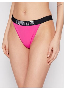 Calvin Klein Swimwear Dół od bikini KW0KW01229 Fioletowy ze sklepu MODIVO w kategorii Stroje kąpielowe - zdjęcie 171376657