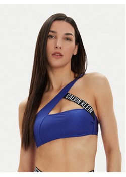 Calvin Klein Swimwear Góra od bikini KW0KW02388 Niebieski ze sklepu MODIVO w kategorii Stroje kąpielowe - zdjęcie 171376945