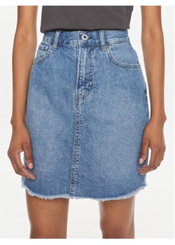 Pepe Jeans Spódnica jeansowa Mini Skirt Hw PL901124MN9 Niebieski Regular Fit ze sklepu MODIVO w kategorii Spódnice - zdjęcie 171376988