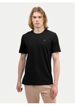 4F T-Shirt 4FWSS24TTSHM1154 Czarny Regular Fit ze sklepu MODIVO w kategorii T-shirty męskie - zdjęcie 171377596