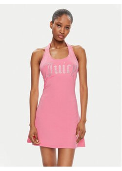 Juicy Couture Sukienka letnia Hector JCWED24311 Różowy Slim Fit ze sklepu MODIVO w kategorii Sukienki - zdjęcie 171377599