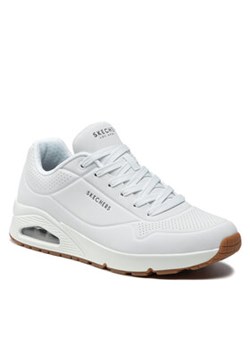 Skechers Sneakersy Stand On Air 52458/WHT Biały ze sklepu MODIVO w kategorii Buty sportowe męskie - zdjęcie 171377669