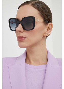 Marc Jacobs okulary przeciwsłoneczne damskie kolor czarny MARC 727/S ze sklepu ANSWEAR.com w kategorii Okulary przeciwsłoneczne damskie - zdjęcie 171379207