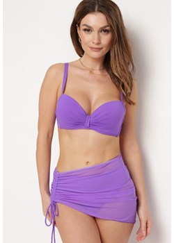 Fioletowe Bikini z Dodatkową Spódniczką w Komplecie Fritella ze sklepu Born2be Odzież w kategorii Stroje kąpielowe - zdjęcie 171380396