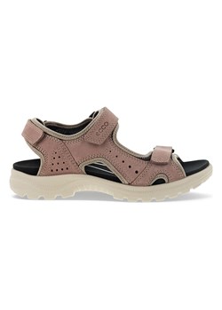 Ecco Skórzane sandały w kolorze szaroróżowym ze sklepu Limango Polska w kategorii Sandały damskie - zdjęcie 171381815