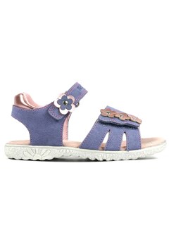 Richter Shoes Skórzane sandały w kolorze niebieskim ze sklepu Limango Polska w kategorii Sandały dziecięce - zdjęcie 171382077