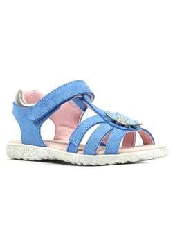 Richter Shoes Skórzane sandały w kolorze niebieskim ze sklepu Limango Polska w kategorii Sandały dziecięce - zdjęcie 171382095