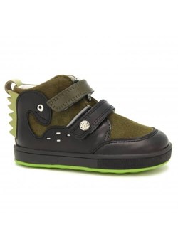 Mini First Steps Bartek 136340-02, Zielono-Czarny ze sklepu Wojas w kategorii Buciki niemowlęce - zdjęcie 171388307