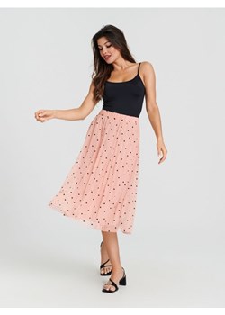 Sinsay - Spódnica midi plisowana - fioletowy ze sklepu Sinsay w kategorii Spódnice - zdjęcie 171393406