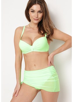 Jasnozielone Bikini z Dodatkową Spódniczką w Komplecie Fritella ze sklepu Born2be Odzież w kategorii Stroje kąpielowe - zdjęcie 171396788
