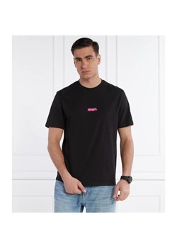 HUGO T-shirt Dindion | Relaxed fit ze sklepu Gomez Fashion Store w kategorii T-shirty męskie - zdjęcie 171397175