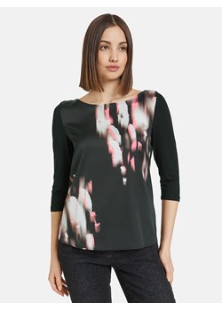 TAIFUN Koszulka w kolorze czarno-jasnoróżowym ze sklepu Limango Polska w kategorii Bluzki damskie - zdjęcie 171399087