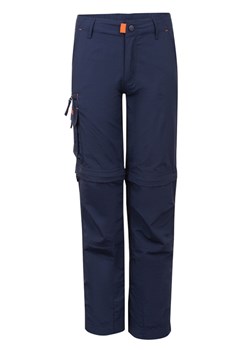 Trollkids Spodnie trekkingowe Zipp-Off &quot;Oppland&quot; - Slim fit - w kolorze granatowym ze sklepu Limango Polska w kategorii Spodnie chłopięce - zdjęcie 171399156