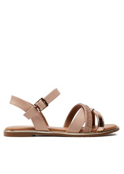 Tommy Hilfiger Sandały Flat Sandal T3A2-33252-0326 S Różowy ze sklepu MODIVO w kategorii Sandały dziecięce - zdjęcie 171400717