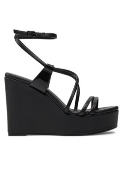 Calvin Klein Sandały Wedge Sandal 70 Lth HW0HW01952 Czarny ze sklepu MODIVO w kategorii Sandały damskie - zdjęcie 171400735