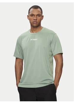adidas T-Shirt Terrex Multi IP4781 Zielony Regular Fit ze sklepu MODIVO w kategorii T-shirty męskie - zdjęcie 171400787