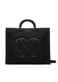 LOVE MOSCHINO Torebka JC4277PP0IKH100A Czarny ze sklepu MODIVO w kategorii Torby Shopper bag - zdjęcie 171400866