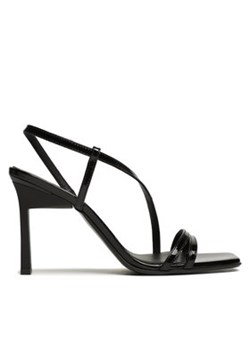 Calvin Klein Sandały Geo Stiletto Asy Sandal 90Hh HW0HW01609 Czarny ze sklepu MODIVO w kategorii Sandały damskie - zdjęcie 171400956