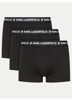 KARL LAGERFELD Komplet 3 par bokserek 240M2110 Czarny ze sklepu MODIVO w kategorii Majtki męskie - zdjęcie 171401308