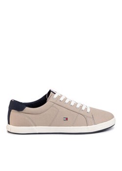 Tommy Hilfiger Tenisówki Iconic Long Lace Sneaker FM0FM01536AEP Beżowy ze sklepu MODIVO w kategorii Trampki męskie - zdjęcie 171401346