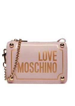 LOVE MOSCHINO Torebka JC4353PP0IK1160A Różowy ze sklepu MODIVO w kategorii Kopertówki - zdjęcie 171401505