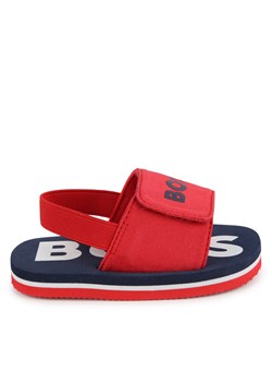 Sandały Boss J50889 S Bright Red 997 ze sklepu eobuwie.pl w kategorii Sandały dziecięce - zdjęcie 171402078