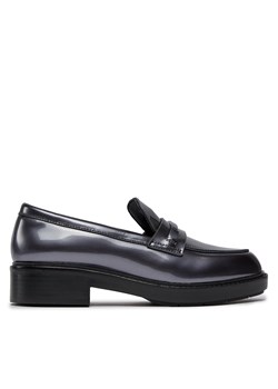 Loafersy Calvin Klein Rubber Sole Loafer W/Hw - Pearl HW0HW02002 Czarny ze sklepu eobuwie.pl w kategorii Półbuty damskie - zdjęcie 171402147