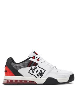 Sneakersy DC Versatile ADYS200075 White/Black/Red XWKR ze sklepu eobuwie.pl w kategorii Buty sportowe męskie - zdjęcie 171403377