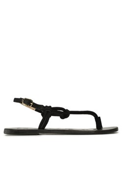 Manebi Sandały Suede Leather Sandals V 2.2 Y0 Czarny ze sklepu MODIVO w kategorii Sandały damskie - zdjęcie 171404009