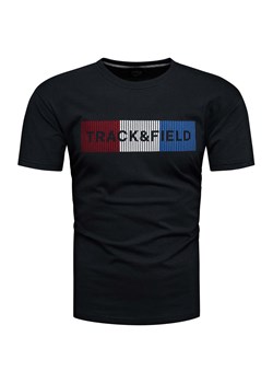 Koszulka męska t-shirt z nadrukiem czarny Recea ze sklepu Recea.pl w kategorii T-shirty męskie - zdjęcie 171404365
