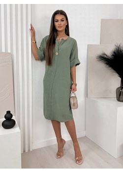sukienka landis khaki one size ze sklepu UBRA w kategorii Sukienki - zdjęcie 171405057