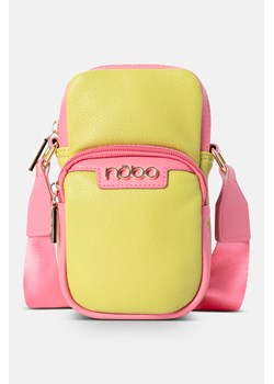 Mała torebka NOBO na telefon limonkowo-różowa ze sklepu NOBOBAGS.COM w kategorii Listonoszki - zdjęcie 171405479