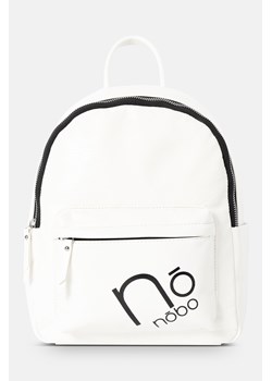 Średni błyszczący plecak NOBO biały ze sklepu NOBOBAGS.COM w kategorii Plecaki - zdjęcie 171405569