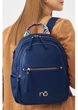 Plecak 2 w 1 NOBO z kolorowym paskiem niebieski ze sklepu NOBOBAGS.COM w kategorii Plecaki - zdjęcie 171405637