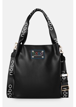 Torebka na ramię NOBO Daisy czarna ze sklepu NOBOBAGS.COM w kategorii Torby Shopper bag - zdjęcie 171405728