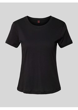 T-shirt w jednolitym kolorze ze sklepu Peek&Cloppenburg  w kategorii Bluzki damskie - zdjęcie 171406029