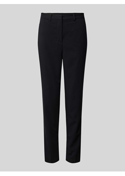 Spodnie materiałowe o kroju slim fit ze szlufkami na pasek model ‘NEW YORK’ ze sklepu Peek&Cloppenburg  w kategorii Spodnie damskie - zdjęcie 171406046