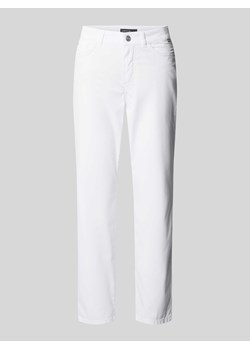 Spodnie o kroju slim fit w jednolitym kolorze model ‘SILEA’ ze sklepu Peek&Cloppenburg  w kategorii Spodnie damskie - zdjęcie 171406047