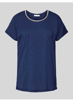 T-shirt zdobiony kamieniami ze sklepu Peek&Cloppenburg  w kategorii Bluzki damskie - zdjęcie 171406058