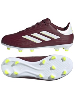Buty piłkarskie adidas Copa Pure.2 League Fg Jr IE7494 czerwone ze sklepu ButyModne.pl w kategorii Buty sportowe dziecięce - zdjęcie 171409448