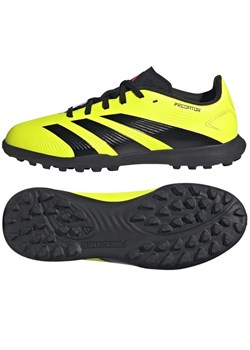Buty piłkarskie adidas Predator League L Tf Jr IG5444 żółte ze sklepu ButyModne.pl w kategorii Buty sportowe dziecięce - zdjęcie 171409459