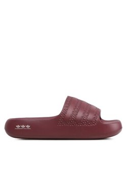 adidas Klapki adilette Ayoon Slides HP9573 Czerwony ze sklepu MODIVO w kategorii Klapki damskie - zdjęcie 171411798