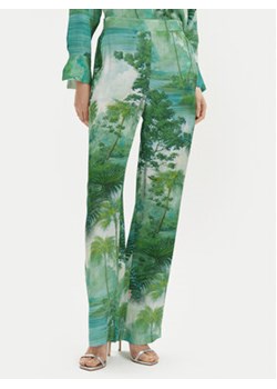 Replay Spodnie materiałowe W8108.000.74972 Zielony Regular Fit ze sklepu MODIVO w kategorii Spodnie damskie - zdjęcie 171412478