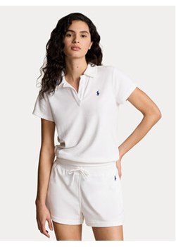 Polo Ralph Lauren Polo 211936221001 Biały Regular Fit ze sklepu MODIVO w kategorii Bluzki damskie - zdjęcie 171412657