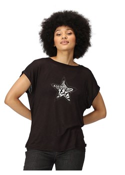 Regatta Koszulka &quot;Roselynn&quot; w kolorze czarnym ze sklepu Limango Polska w kategorii Bluzki damskie - zdjęcie 171413937