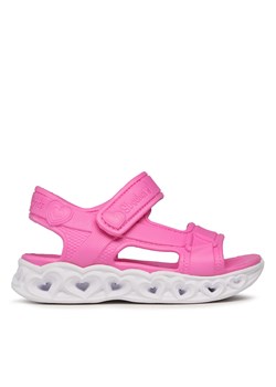 Sandały Skechers Always Flashy 308045L/PNK Pink ze sklepu eobuwie.pl w kategorii Sandały dziecięce - zdjęcie 171415205