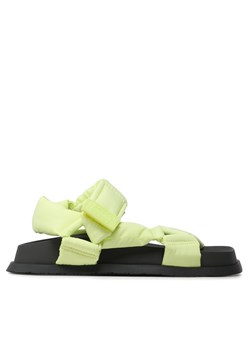 Sandały Tommy Jeans New Sandal Wmns EN0EN02135 Light Citrus MSA ze sklepu eobuwie.pl w kategorii Sandały damskie - zdjęcie 171415715