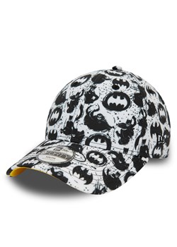 Czapka z daszkiem New Era Kids Super Aop 940 Batman 60435030 S Biały ze sklepu eobuwie.pl w kategorii Czapki dziecięce - zdjęcie 171415719