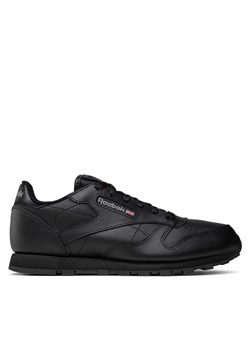 Sneakersy Reebok Classic Leather 50149 Czarny ze sklepu eobuwie.pl w kategorii Buty sportowe damskie - zdjęcie 171416207
