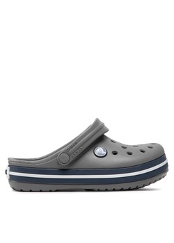 Klapki Crocs Crocband Clog K 207006 Szary ze sklepu eobuwie.pl w kategorii Klapki dziecięce - zdjęcie 171416298